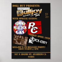 Killjoy Flyer (doll hut) Posters