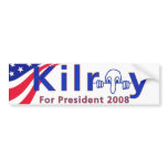Kilroy 08 bumper sticker