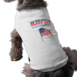 Kilroy for Congress Patriotic American Flag Doggie T Shirt