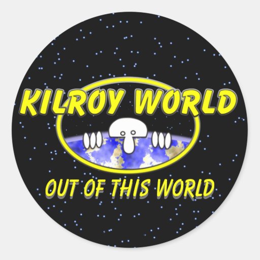 Kilroy Logo Sticker | Zazzle
