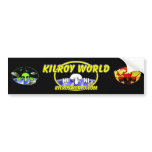Kilroyworld Logo Bumpersticker Bumper Sticker
