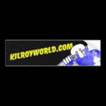 Kilroyworld Space Logo Bumpersticker Bumper Sticker