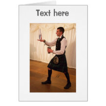 Kilt Flair Greeting Card