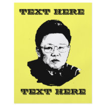 Kim Jong Il flyers by Politicaltshirts Kim Jong Il flyers