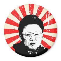 Kim Jong Il magnets