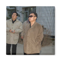 Kim Jong-il, North Korea magnets