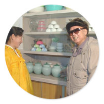 Kim Jong-il, North Korea stickers by pantavila Kim Jong-il, North Korea stickers