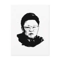 Kim Jong Il postcards