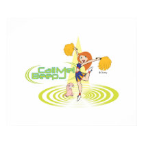 Kim Possible and Rufus "Call Me Beep" cheerleading posters by disney Kim Possible and Rufus "Call Me Beep" cheerleading posters