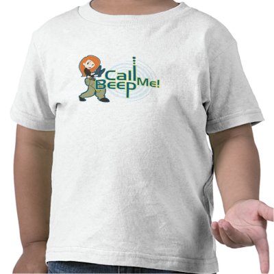 Kim Possible Call Me Beep Disney t-shirts