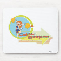 Kim Possible cheerleading "call me! Beep Me!" mousepads by disney Kim Possible cheerleading "call me! Beep Me!" mousepads