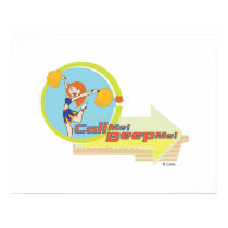 Kim Possible cheerleading "call me! Beep Me!" posters by disney Kim Possible cheerleading "call me! Beep Me!" posters