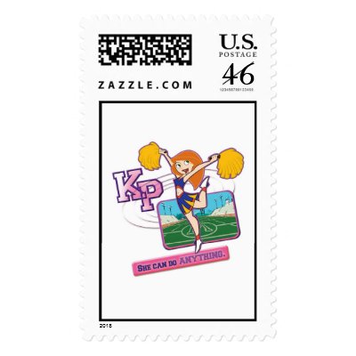Kim Possible Cheerleading Disney stamps