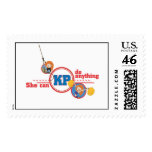Kim Possible Kim Possible logo Disney Postage Stamp