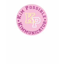 Kim Possible KP Kimmunicator logo Disney t-shirts