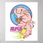 Kim Possible Rufus Logo Disney posters