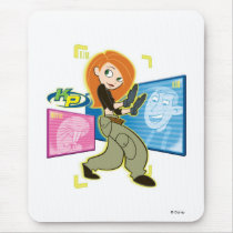 Kim Possible Rufus Ron "KP" Disney mousepads by disney Kim Possible Rufus Ron "KP" Disney mousepads
