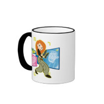 Kim Possible Rufus Ron "KP" Disney mugs by disney Kim Possible Rufus Ron "KP" Disney mugs