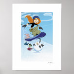 Kim Possible Snowboarding Disney posters