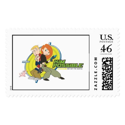 Kim Possible's Characters Disney postage