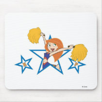 Kim Possible's Kim Cheering Disney mousepads by disney Kim Possible's Kim Cheering Disney mousepads
