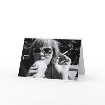 Kim Smoking and Drinking cards by fabricatedphotos Kim Smoking and Drinking cards