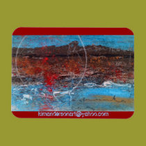 KimAndersonArt Magnet magnets