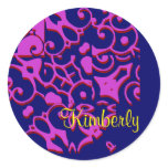 Kimberly Designer Name Sticker - Customizable