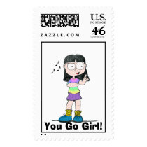 Kimberlyn, You Go Girl! postage by tazzdancer Kimberlyn, You Go Girl! postage