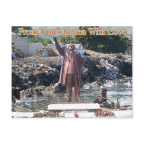 kimjongil postcards