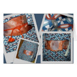 Kimono and obi greeting cards