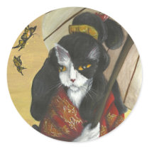 Kimono Cat stickers