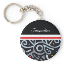 Kimono Custom Name Keychain keychains