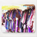 Kimono Market Mousepad by KristensDesigns Kimono Market Mousepad