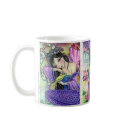 * Kimono Mermaids *- Mug by cckuik * Kimono Mermaids *- Mug