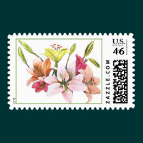 Kims Lilies postage