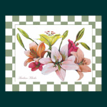 kims Lilies posters