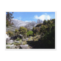 kinabalu high view postcards