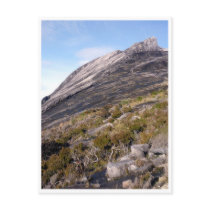 kinabalu moutain high postcards