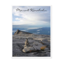 kinabalu view pile post cards
