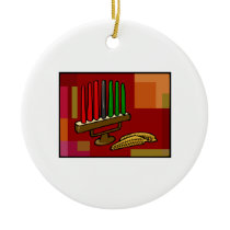 Kinara & Corn Christmas Ornament