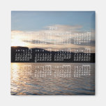 Kinaskan Sunset; 2013 Calendar Refrigerator Magnets