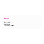 Kinbaku Kitten, Calling Card Business Card Templates