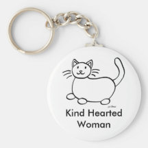 Kind Hearted Woman Keychain