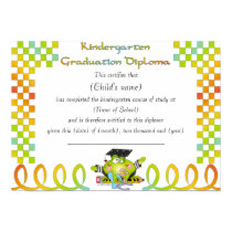 Kindergarten Diploma Poster posters by Hafapea Kindergarten Diploma Poster posters