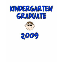 Kindergarten Graduate 2009 t-shirts