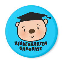 Kindergarten Graduate magnets