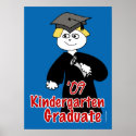 Kindergarten Graduate Poster for Boys