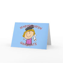 Kindergarten Graduate T shirts cards