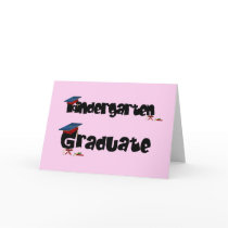 Kindergarten Graduate Tshirts and Gifts cards